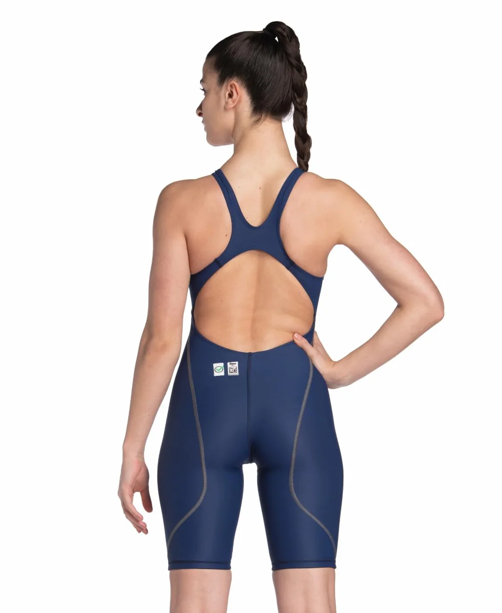 Arena Powerskin ST Next Intero Donna, Costume da Gara Approvato FINA, Nuoto in Tessuto Riciclato, Foderato con Spalline Rinforzate