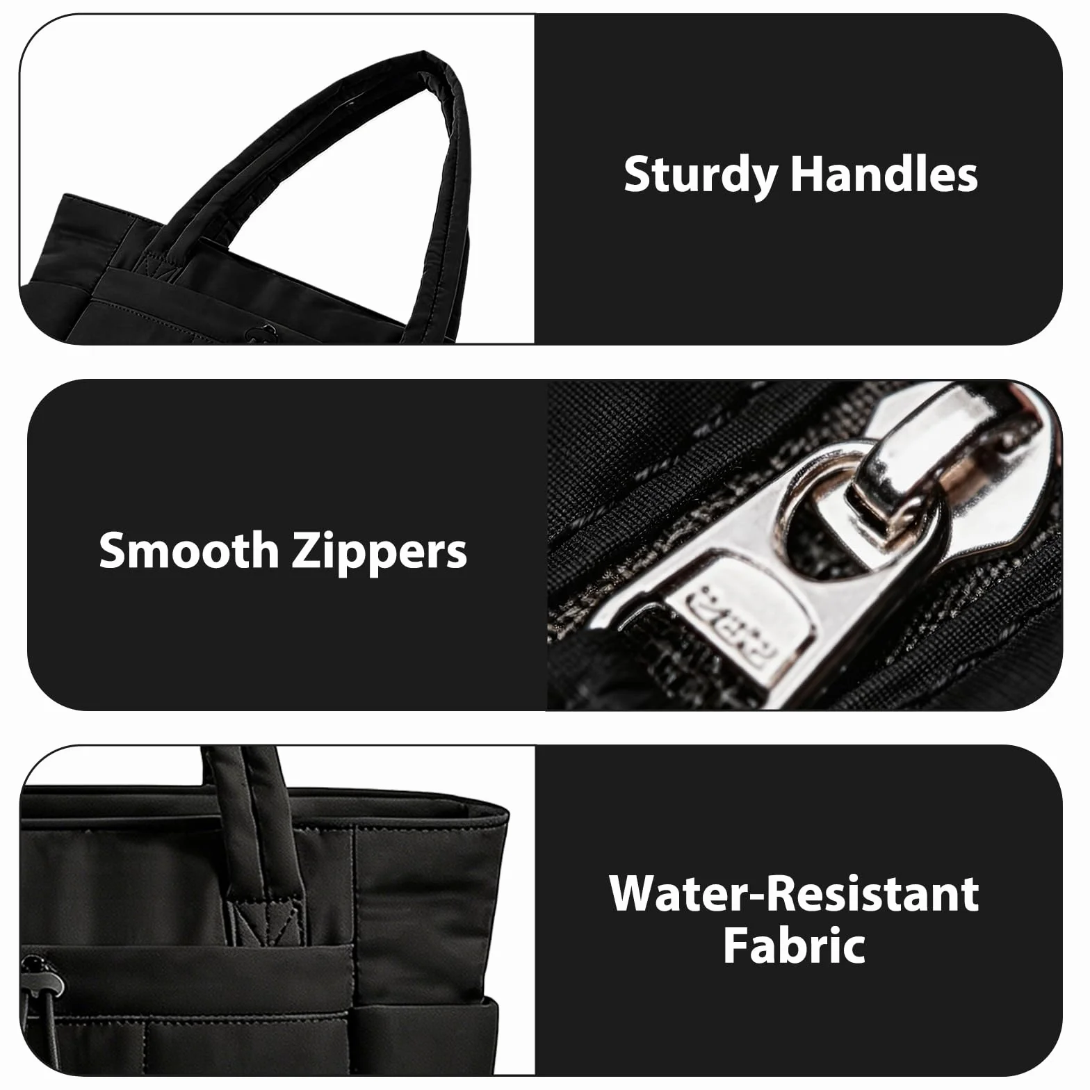 Borsa Organizer Da Viaggio Da Donna, Borsa Tote, Con Scomparto Per Laptop Da 15,6 Pollici e Tasca Per Bottiglia d'Acqua, è La Scelta Perfetta Per Il Lavoro e i Viaggi