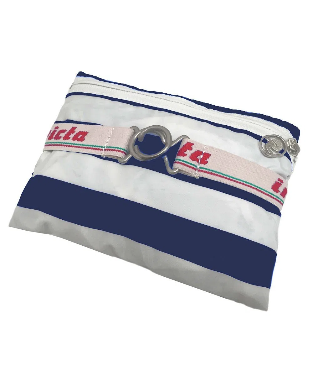 INVICTA Zaino - MINISAC NEXT - Richiudibile e Tascabile - Viaggio & Tempo Libero - Zainetto Uomo Donna a Righe - ICONA - PACKABLE