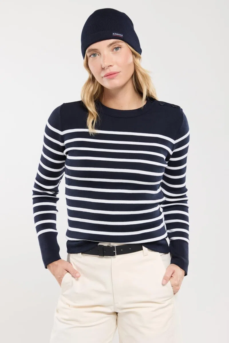 Armor-lux Pull Marin Briac Maglione Donna