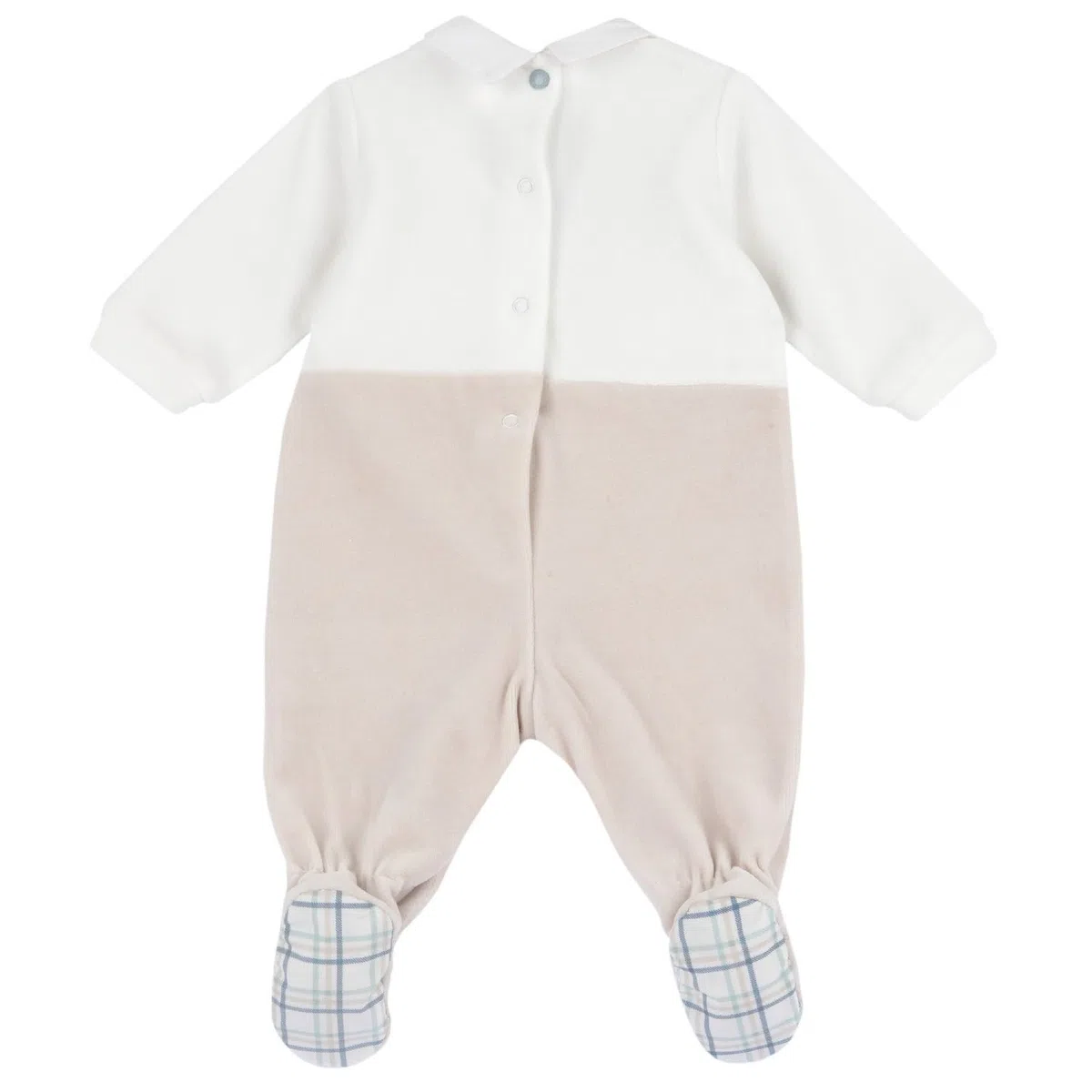 Chicco Tutine In Ciniglia Con Apertura Entrogamba Pigiama Unisex - Bimbi 0-24 (Pacco da 1)