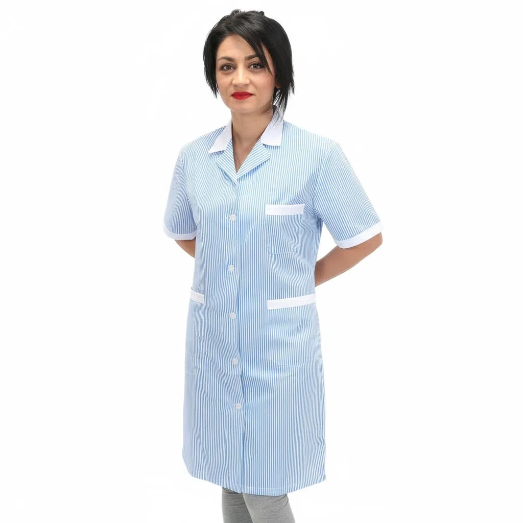 Camici da Lavoro Donna,Maestra Asilo,Alimentari,Banconista,Cameriera ai Piani,Domestica
