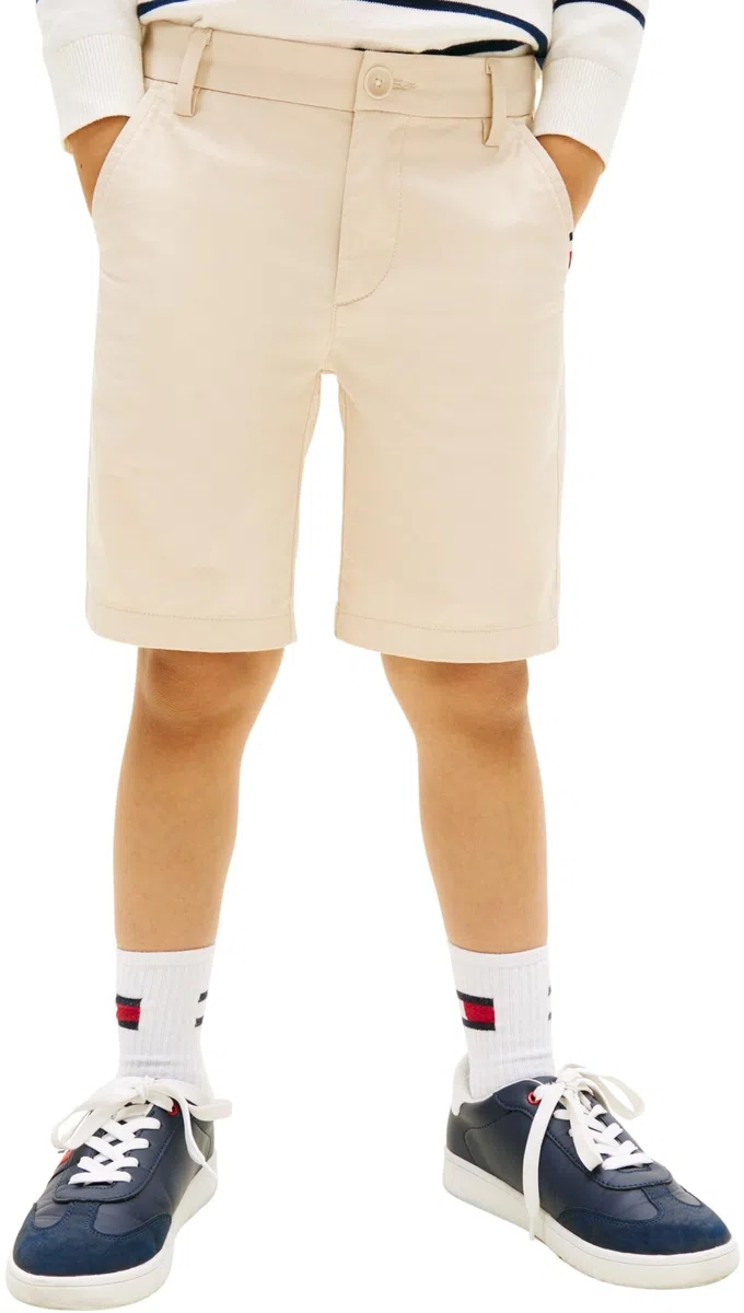 Tommy Hilfiger - 1985 Chino Short Kb0kb09641, Pantaloncini Bambini e Ragazzi