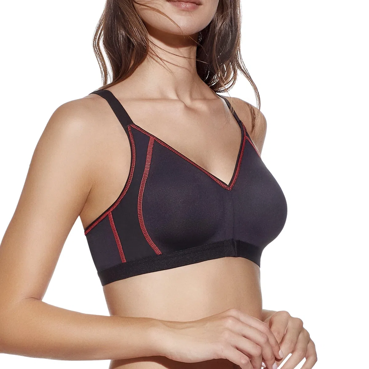 Selene Nora Reggiseno Sportivo Donna (Pacco da 1)