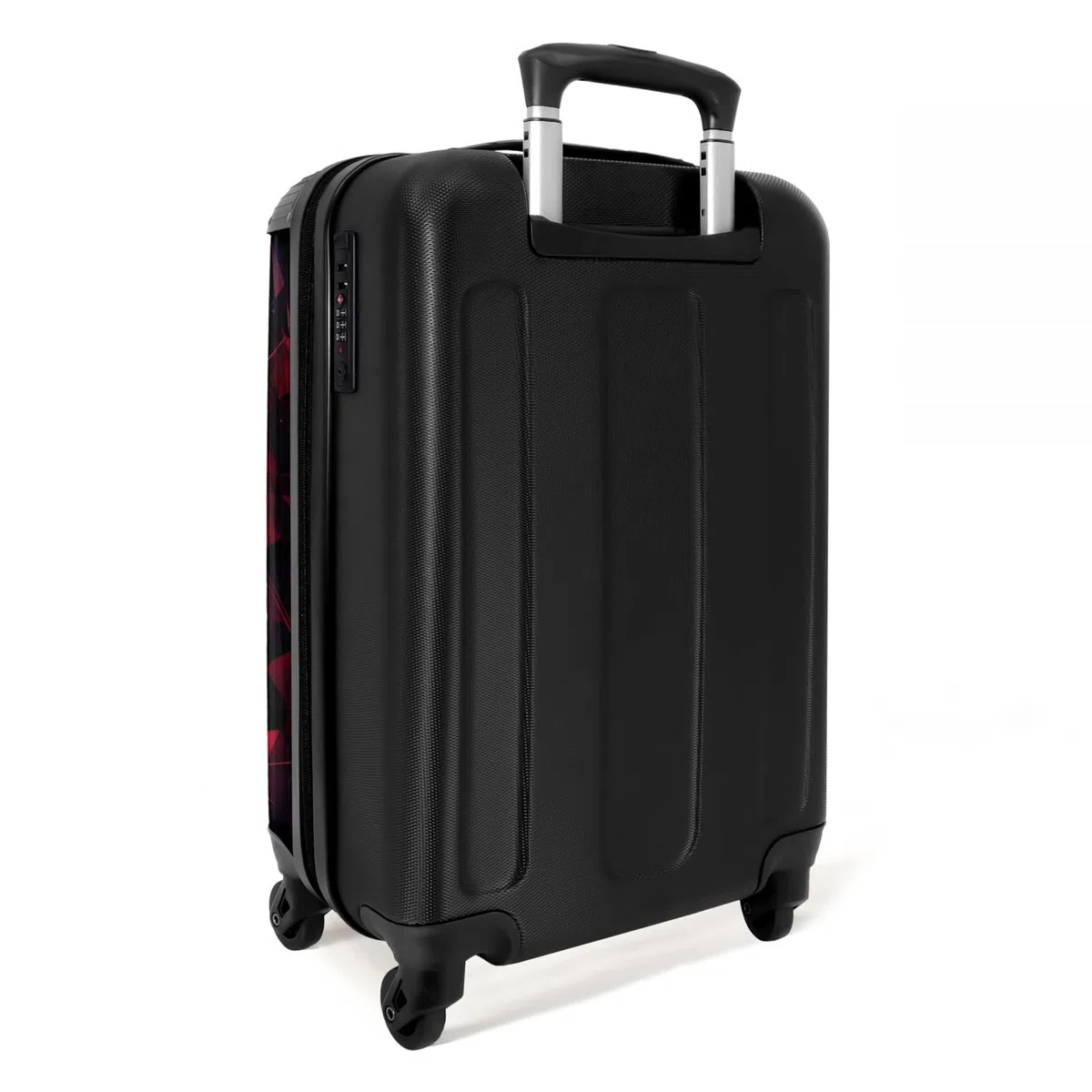 NoBoringSuitcases.com Trolley Valigia Bambino da Viaggio, Bagaglio a Mano 55x40x20 cm (Gioco - Neon - Nero)