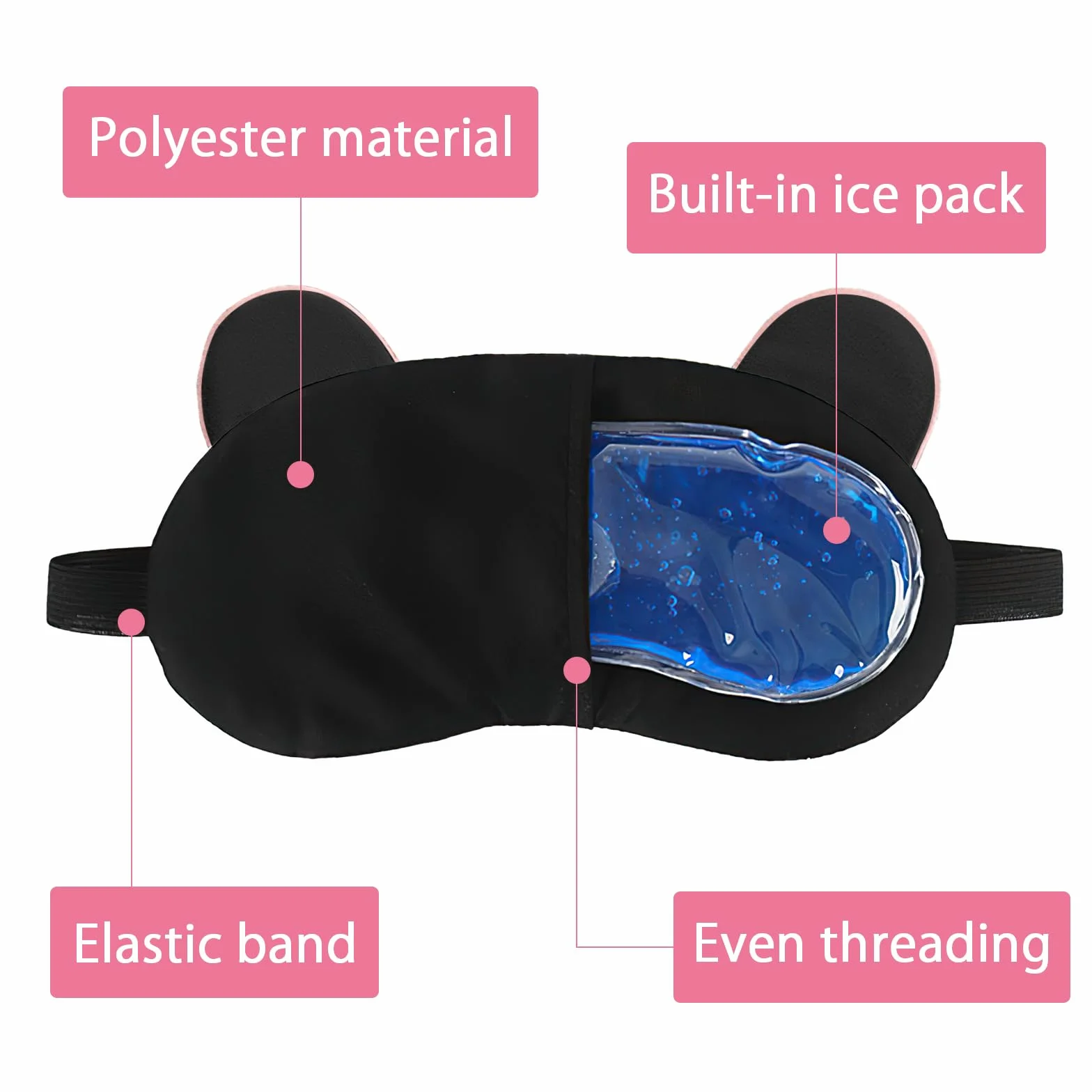 Cuscino Cervicale da Viaggio, Poggiatesta Auto Bambini e Maschera per gli occhi, Cuscino Viaggio, Cuscino Aereo Viaggio, Cuscino da Viaggio Bambini, Cuscino Collo Viaggio per Auto Aereo Ufficio Casa