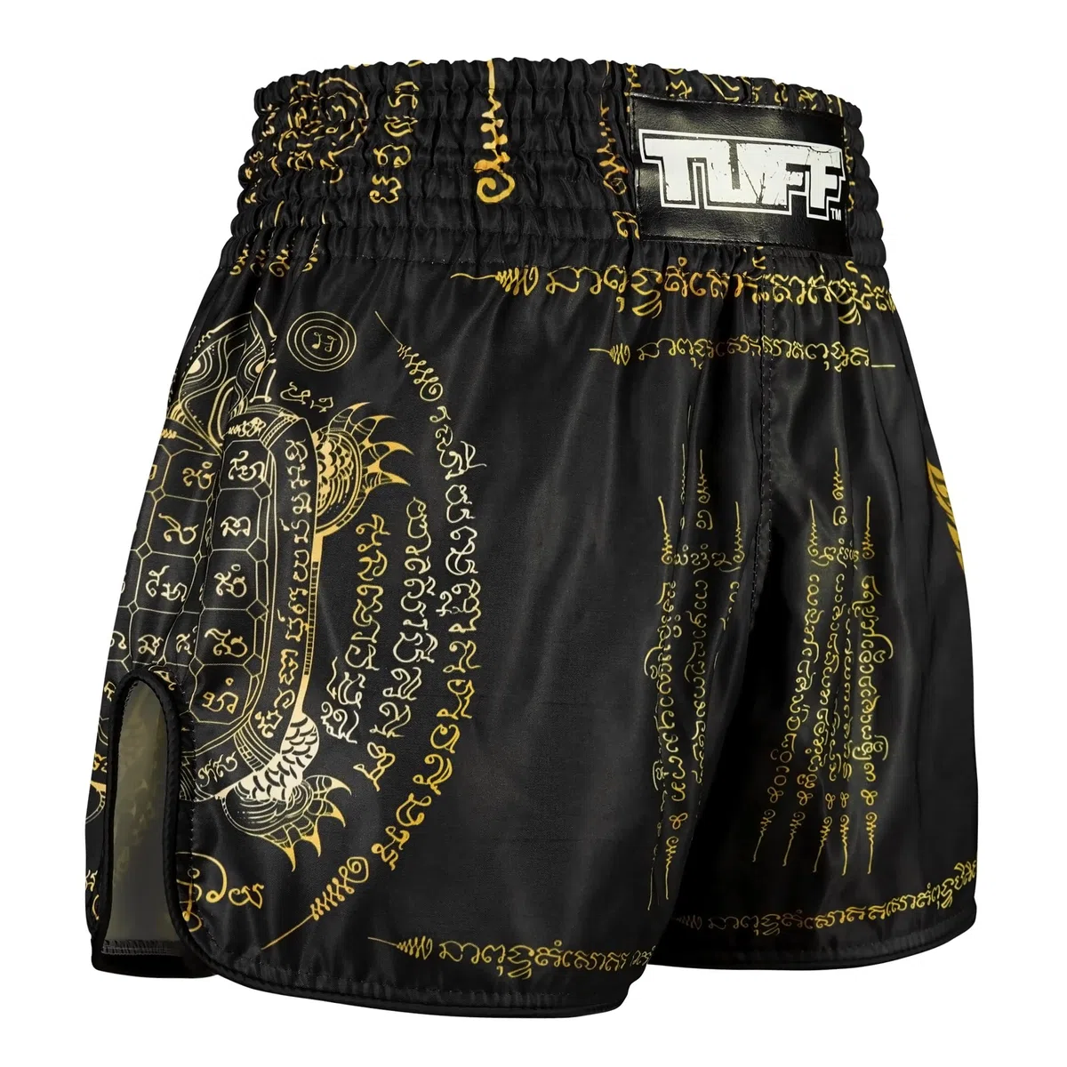 Tuff Sport Pantaloncini da Muay Thai, stile retrò, taglio slim classico, MMA, kickboxing, set da allenamento