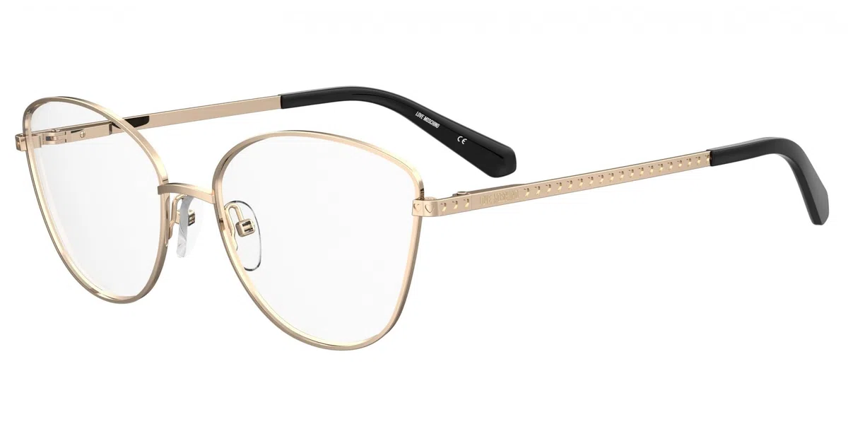 Montatura MOSCHINO LOVE MOL624 000 ROSE GOLD 55/17/140 Donna