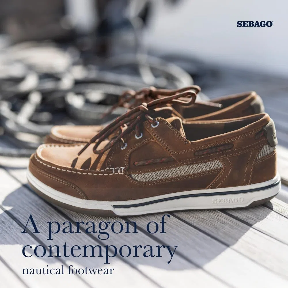 Sebago Triton Three Eye FGL, Scarpe da Barca Uomo