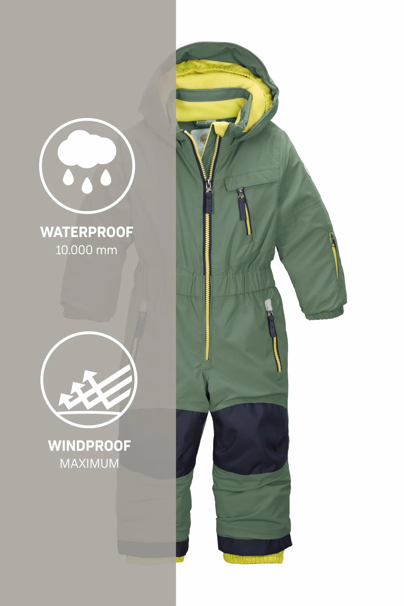 First Instinct by Killtec Fisw 31 Mns Onpc Tuta da sci impermeabile Unisex Bambini e ragazzi