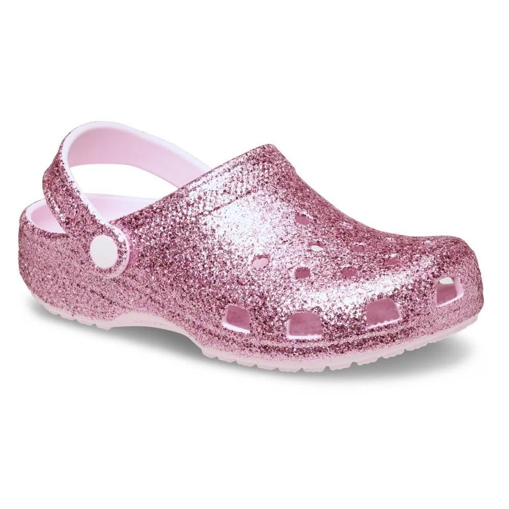 Crocs Classic Chunky Glitter Clog T ZoccoliUnisex - Bambini e Ragazzi