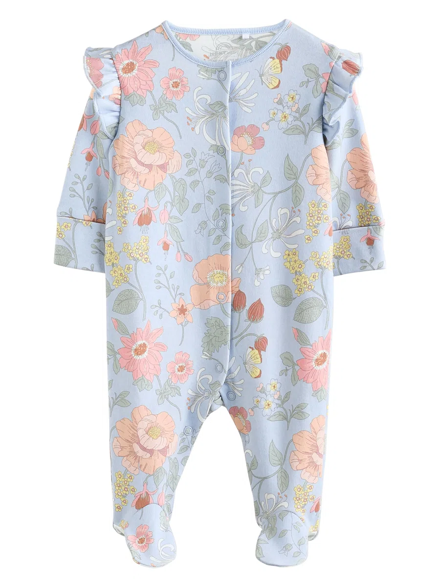 NEXT Bambina Confezione da 3 Tutine Bebè a Fiori
