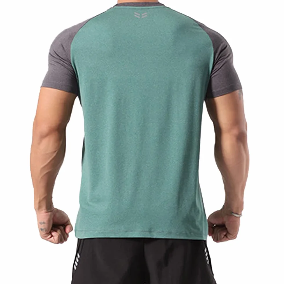 GYMAPE Uomo Palestra Fitness Atletica Asciugatura Rapida Traspirante Muscolo in Esecuzione T-Shirt