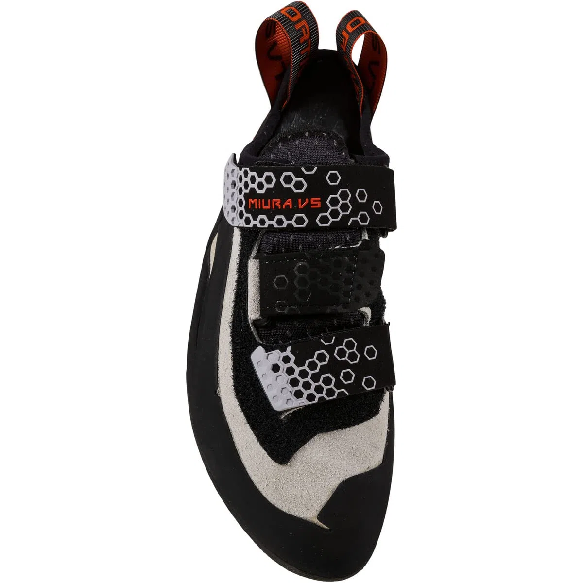 LA SPORTIVA Scarpette Arrampicata Miura VS, White-Cherry Tomato, EU 37