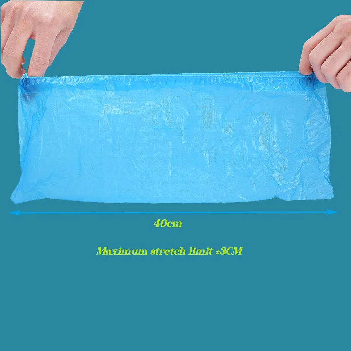 300 Pezzi Copriscarpe Usa e Getta,Jicyor Antiscivolo Resistente Copriscarpe Monouso Utilizzare Film in Polietilene Di Alta Qualità Protezioni Scarpe Proteggi Scarpe Applicabile Entro 46 Larde Unisex