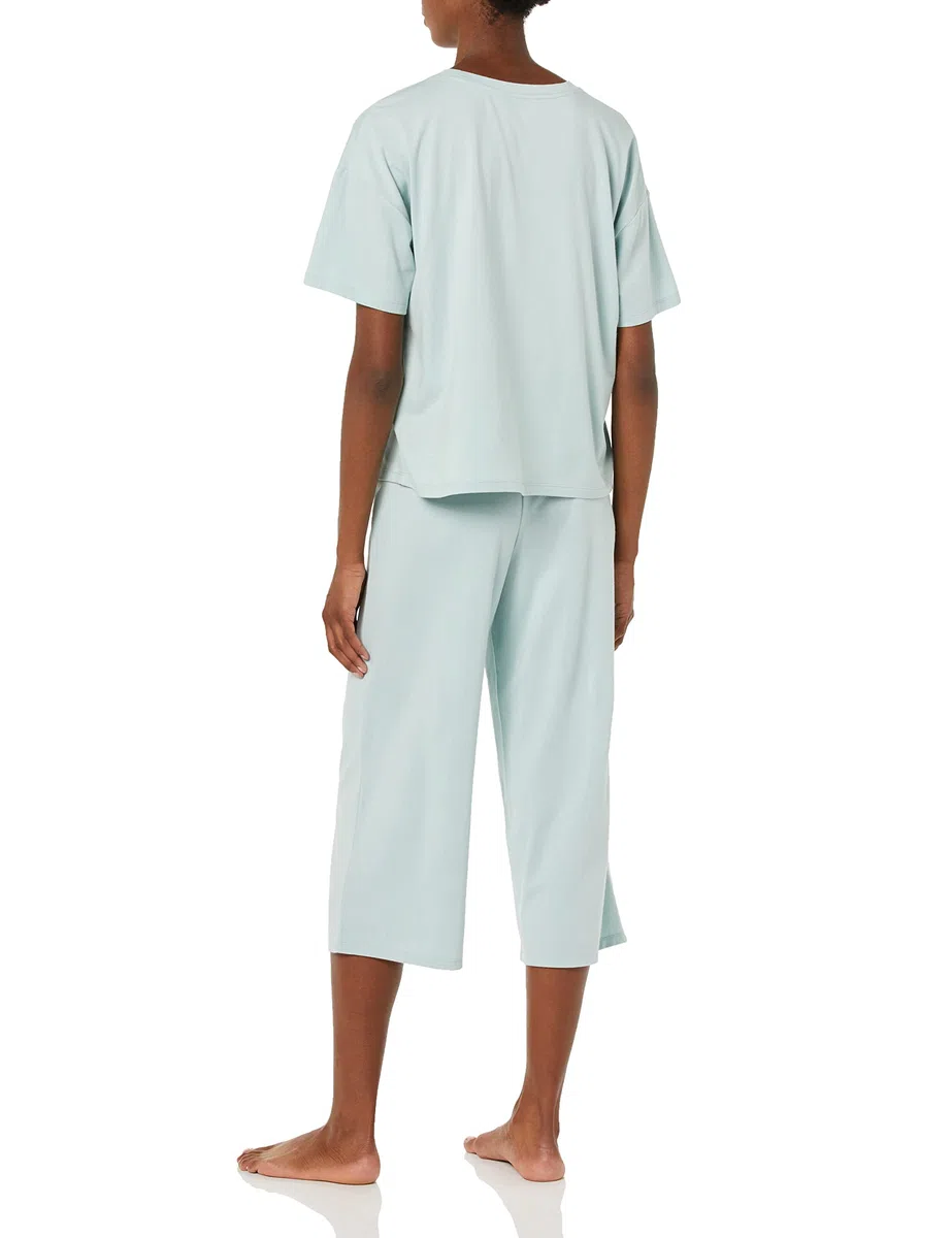 Amazon Essentials Donna Pigiama in Jersey di Maglia