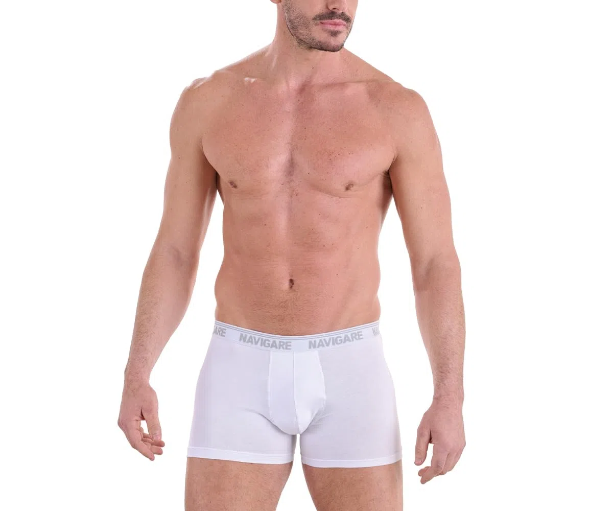 Navigare Boxer Uomo Bielastico: Comfort Superiore e vestibilità Perfetta. Boxer Uomo,Confezione 4 Pezzi, Art. 873/E - 822. Edizione Limitata Esclusiva per Azzeta.