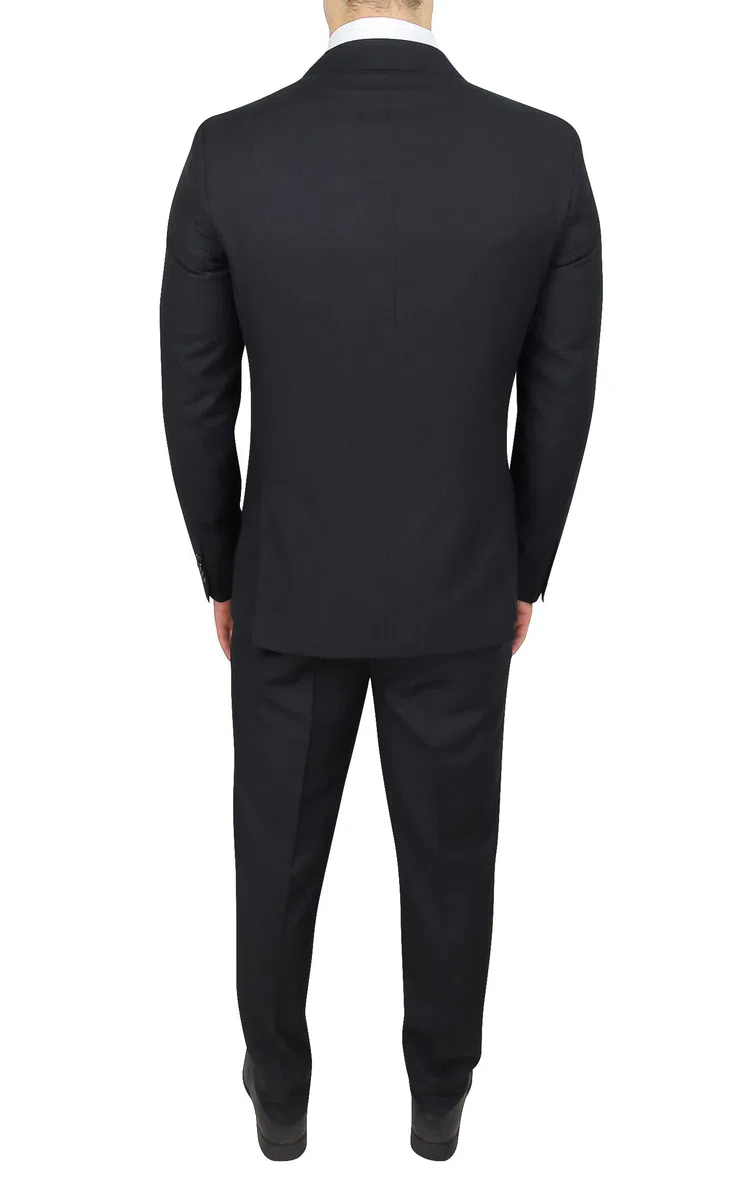 Evoga Completo Abito Uomo Sartoriale Doppiopetto Foderato Vestito Elegante Cerimonia
