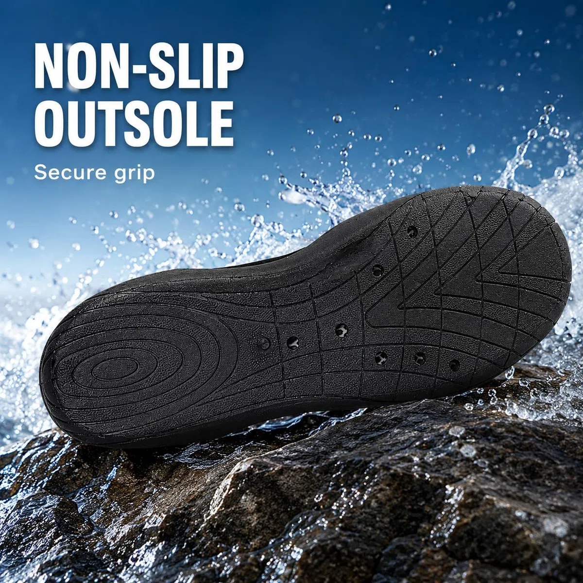 Scarpe da Spiaggia Donna Scarpe da Immersione Asciugatura Rapida Traspiranti Antiscivolo Scarpe Acqua per Surf Nuoto Spiaggia. 36-41EU WDS260283IT
