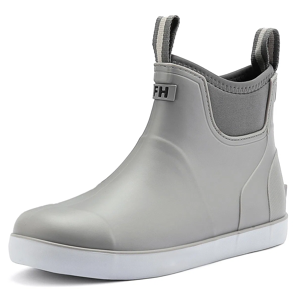 Stivali Gomma Uomo Da Pioggia, Stivali Da Pesca, Antiscivolo Leggere Comode Shorty Boots, Impermeabile Nero Scarpe Da Giardino