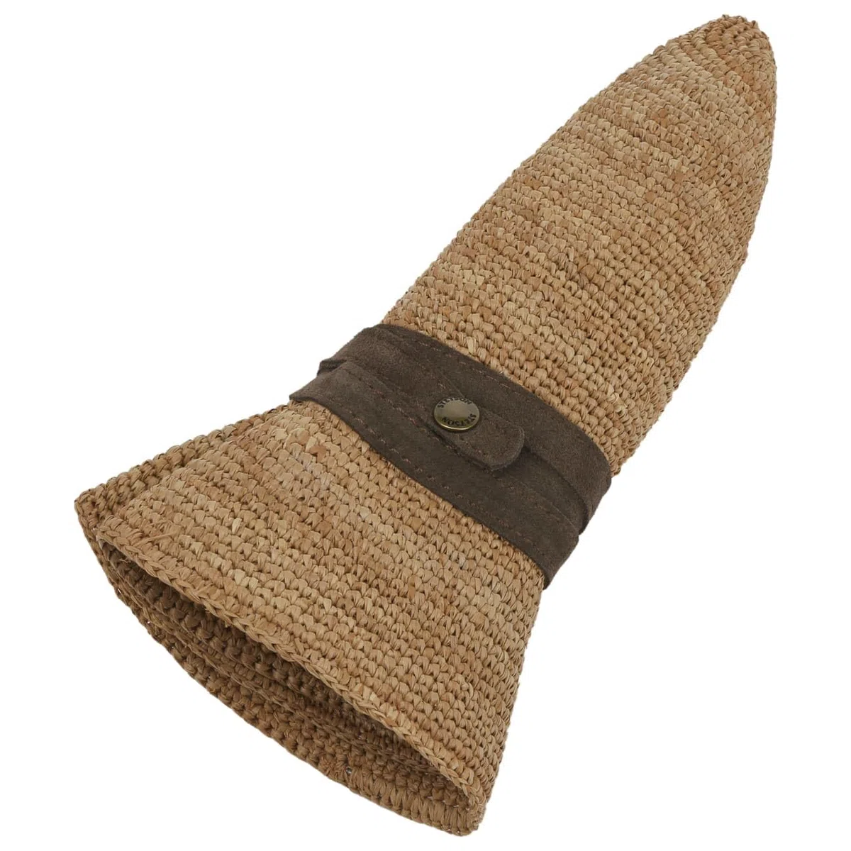 Stetson Traveller Cappello di Paglia Crochet Arrotolabile Unisex Primavera Estate