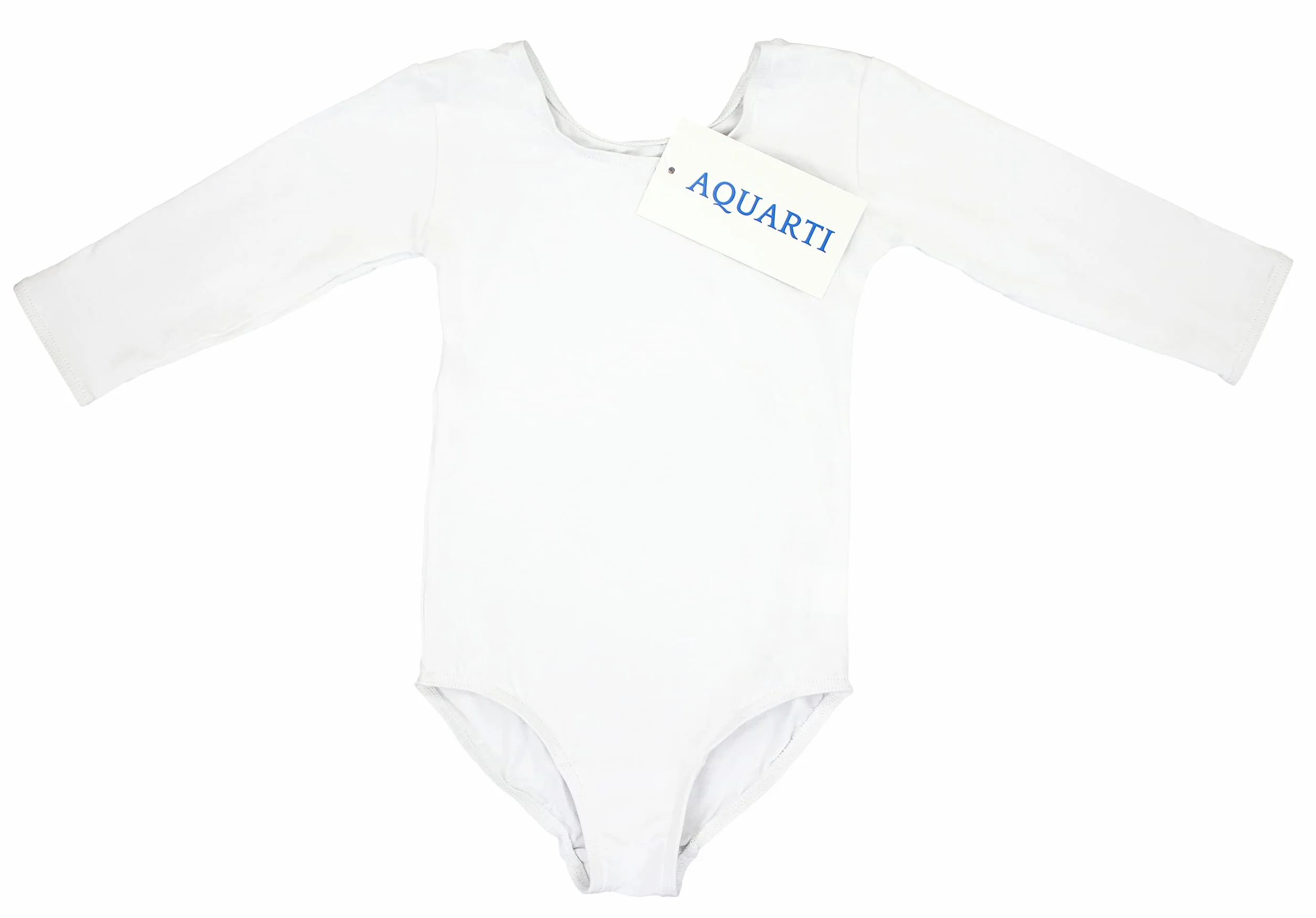 Aquarti Body da Danza con Maniche a 3/4 per Bambina