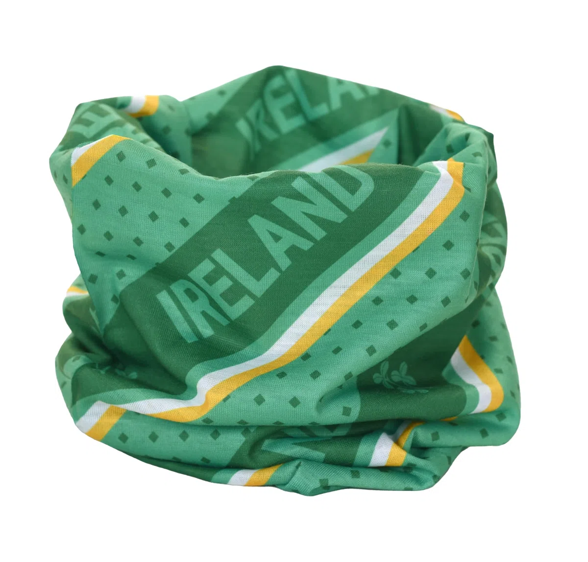 Euroscarves Sciarpa tubolare irlandese (bandana, passamontagna, maschera da sci, fascia), Irlanda, adatta a tutti, Irlanda, Fits all