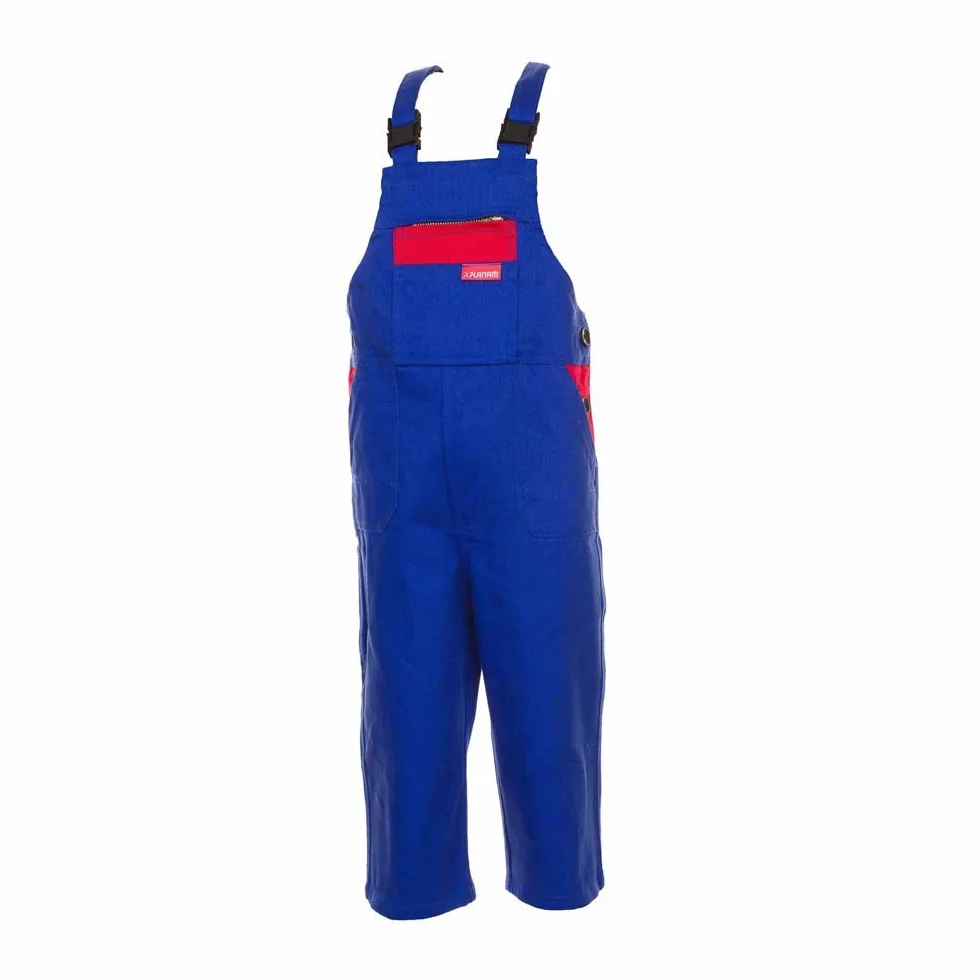 Planam 164086 Salopette Bambino, Multicolore, 164122