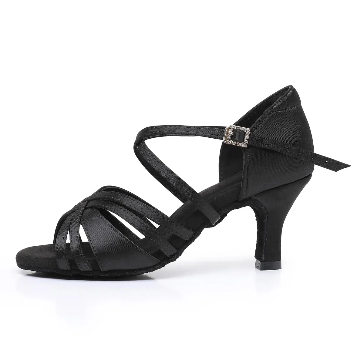 Rosefinch Scarpe da Ballo Latino per Le Donne Nuovi Stili Classici Salsa Scarpe da Ballo Performance Professionale Pratica Scarpe da Ballo 5/7cm Tacco 34-43EU