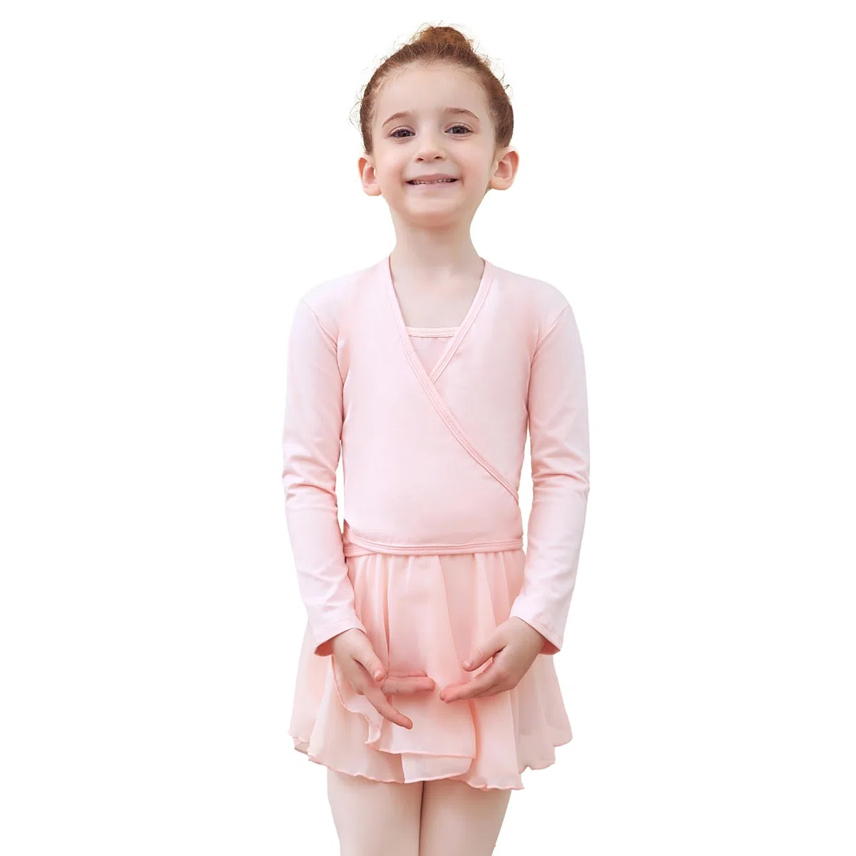 Maglioncino da Balletto per Bambini Top da Danza Cotone Crossover Ballet Cardigan per Bambini e Donne
