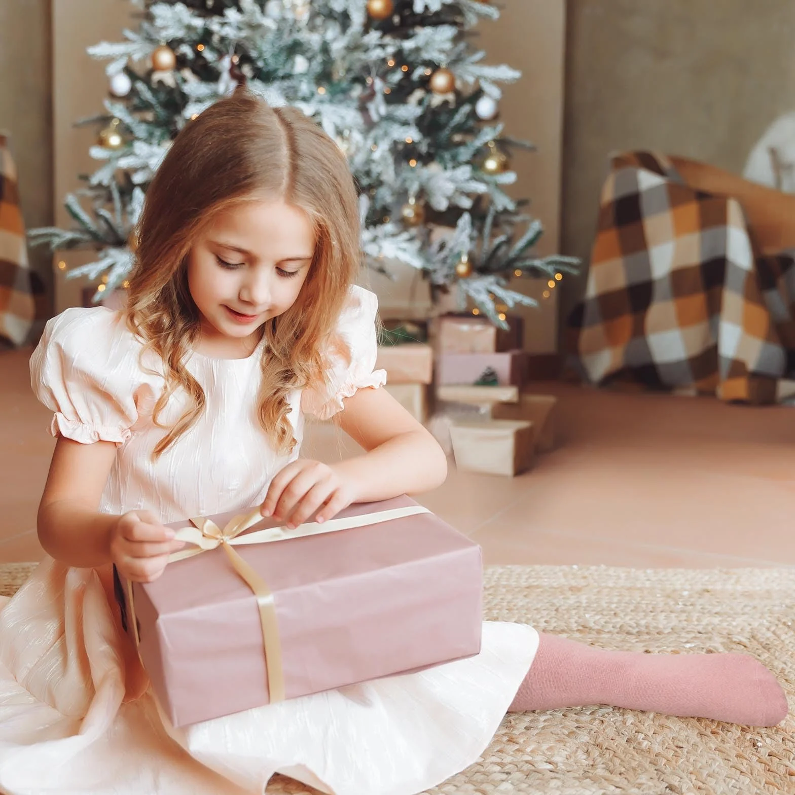 LOFIR Calzini Ginocchio Bambina Ragazze: Calze Lunghe Senza Cuciture in Cotone per Bimba - Calzettoni Gambaletto Invernali con Righe Divertenti Colorati Animali per Natale Regali 5 Paia 23-38