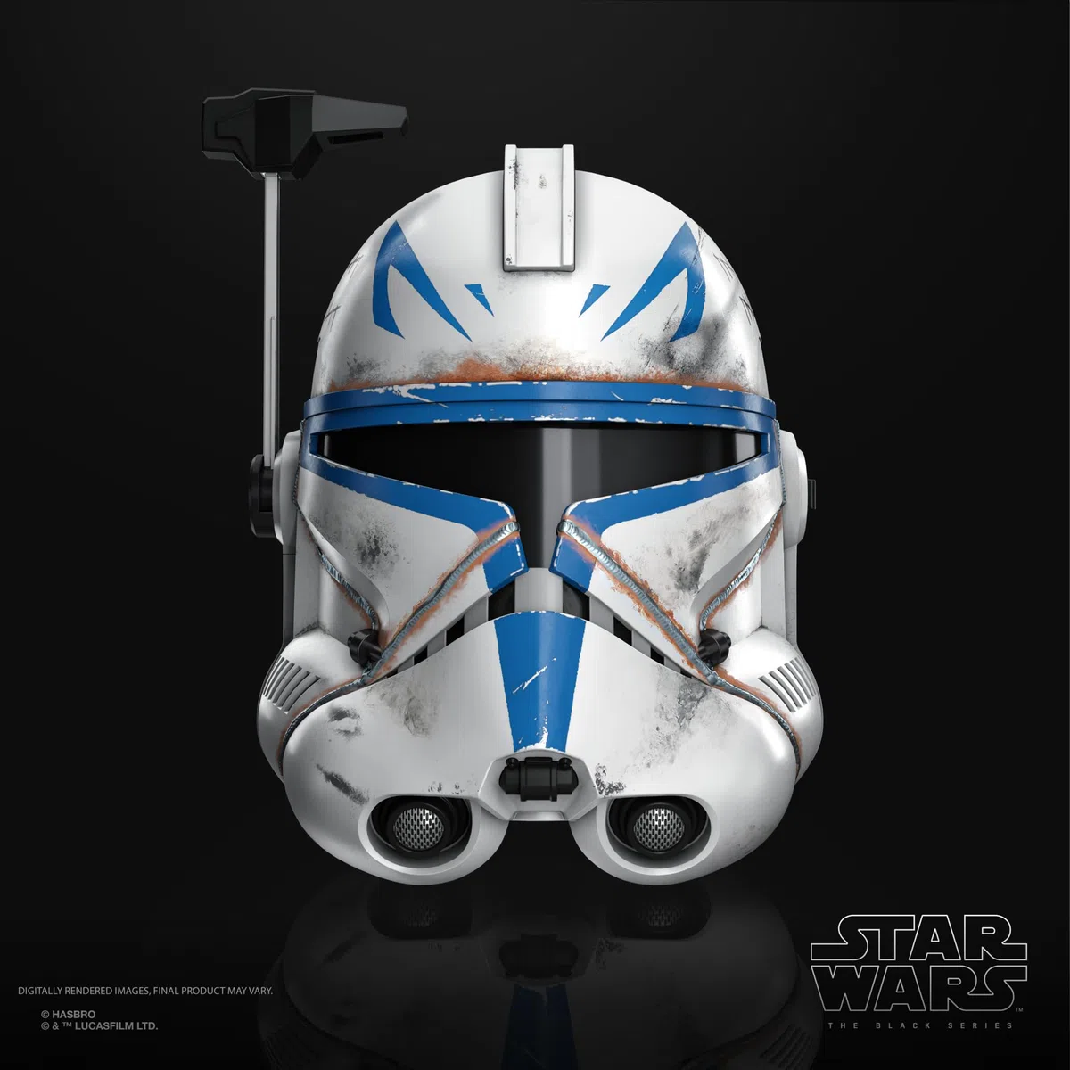 Star Wars Hasbro The Black Series, casco elettronico premium del Capitano Rex dei Cloni, articolo per roleplay per adulti ispirato alla serie Ahsoka, dai 14 anni in su