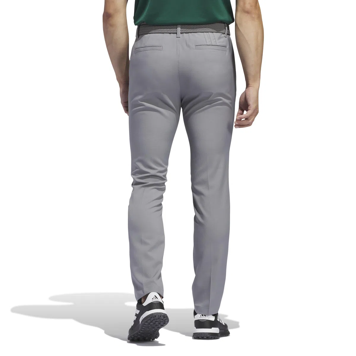 adidas Uomo Adi Advantage Tapered Golf Pants, Grey Three, 34W/32L
