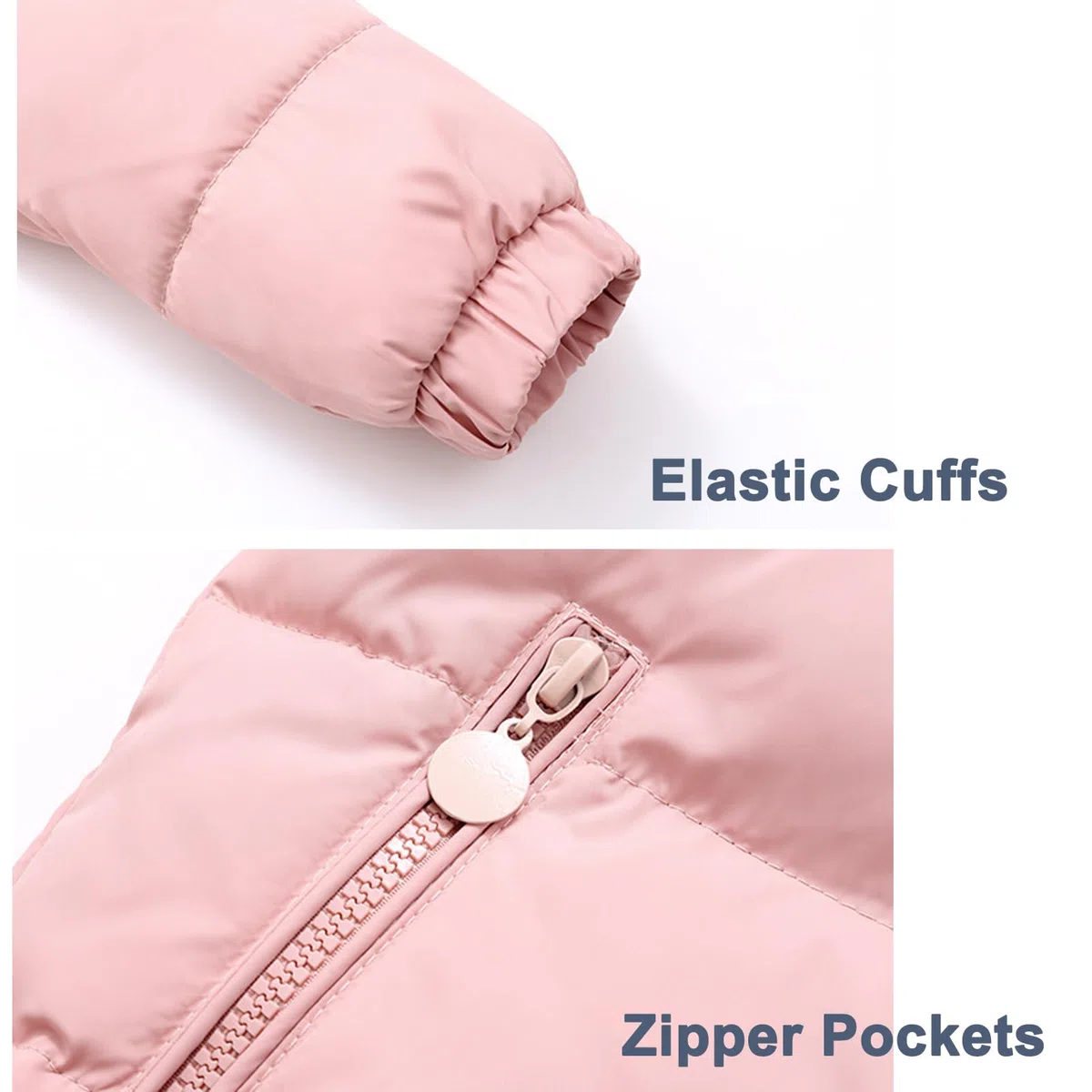BRONG Inverno Bambino Bambini Tuta da Neve Unisex Giacca Staccabile Cappuccio Giù Cappotto con Pantaloni da Neve 2 Pezzi Sciare Vestito Impostato