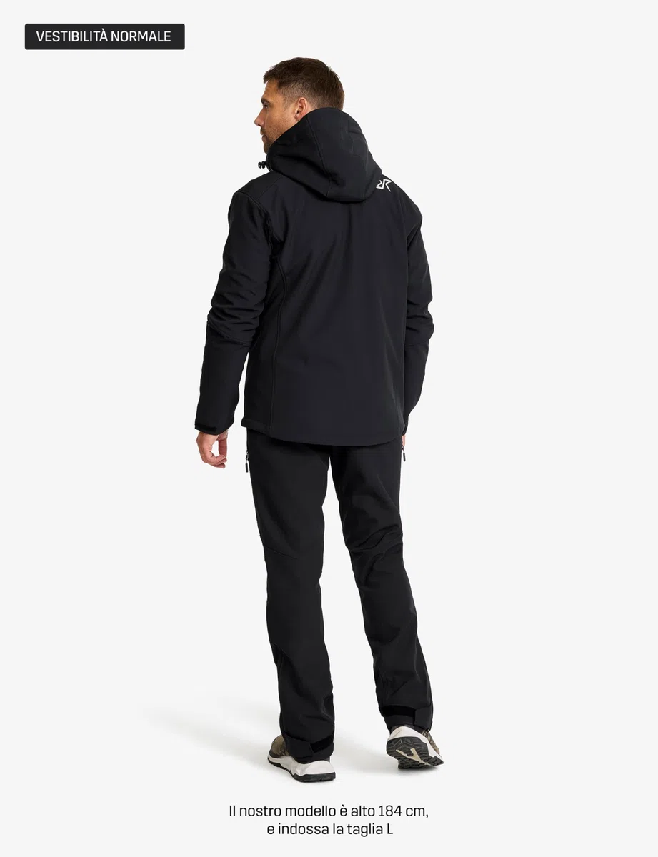RevolutionRace Hiball Softshell Jacket da Uomo, Giacca da Esterno per Escursionismo
