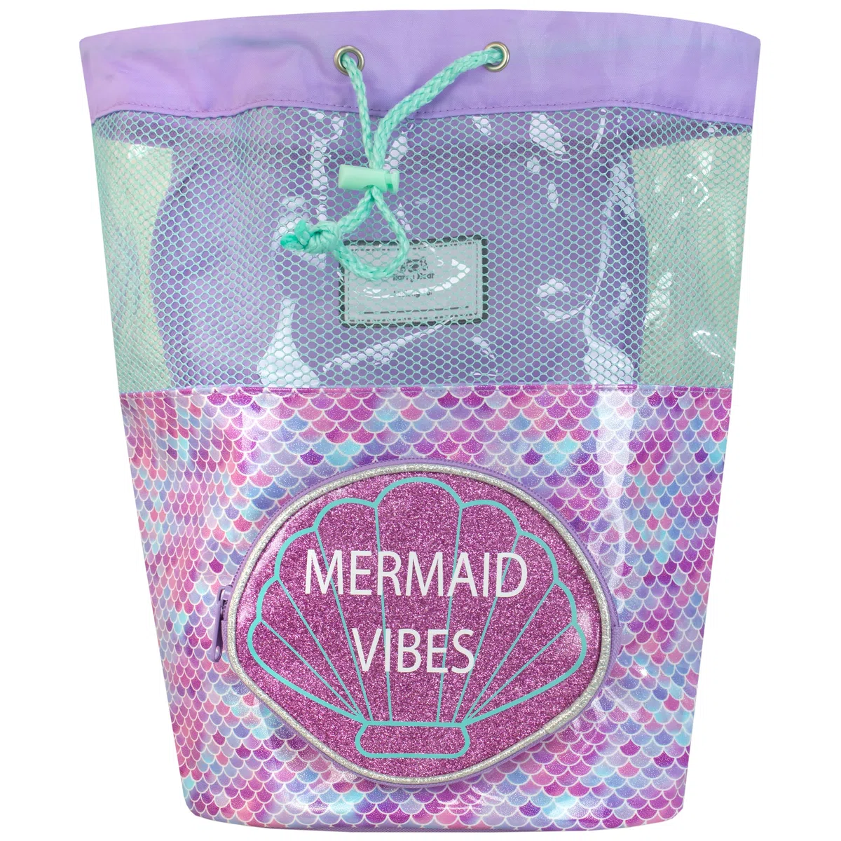 Harry Bear Borsa da bagno per Bambini Sirena Viola