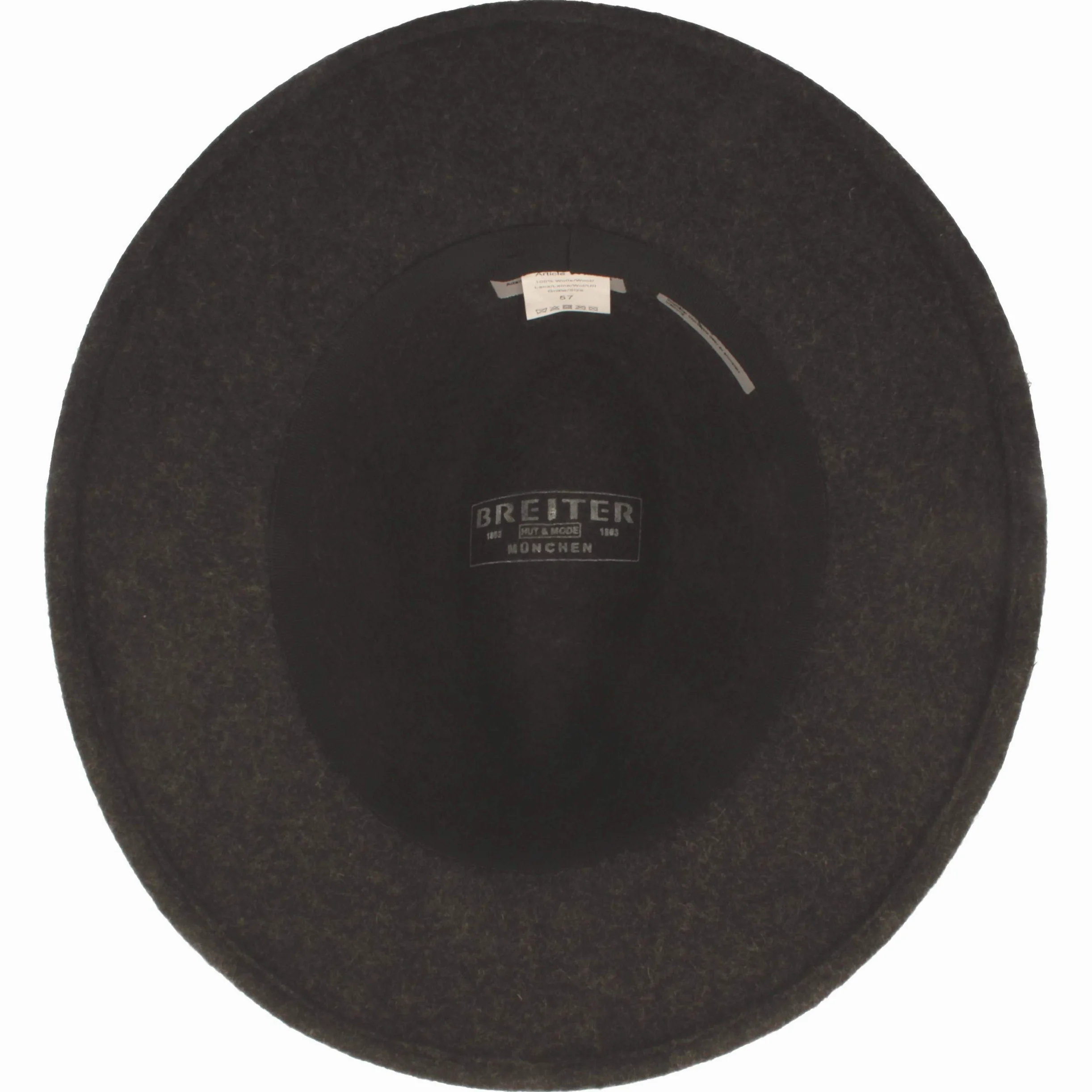Breiter Cappello Tradizionale da Uomo Cappello in Feltro Stile Tirolese 100% Lana Corda di Canapa Stella Alpina e Tesa Stretta Capelli Unisex