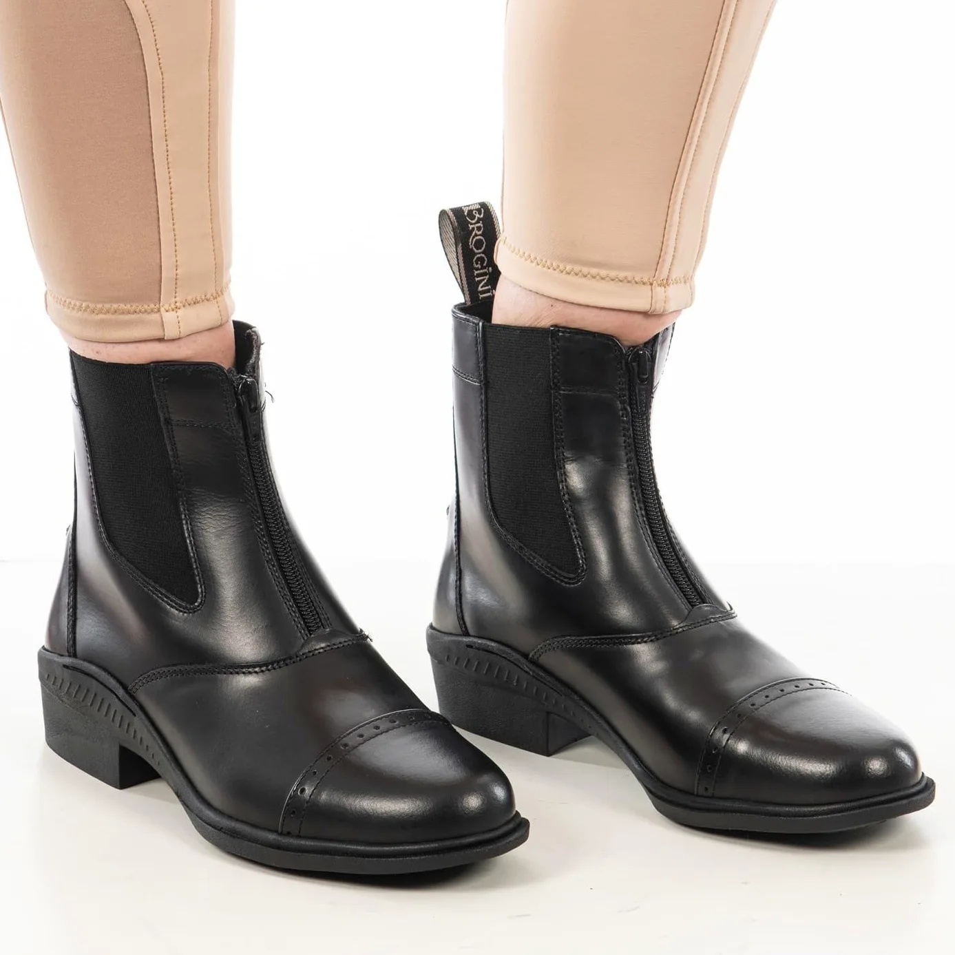 Brogini Front Zip Paddock Boot