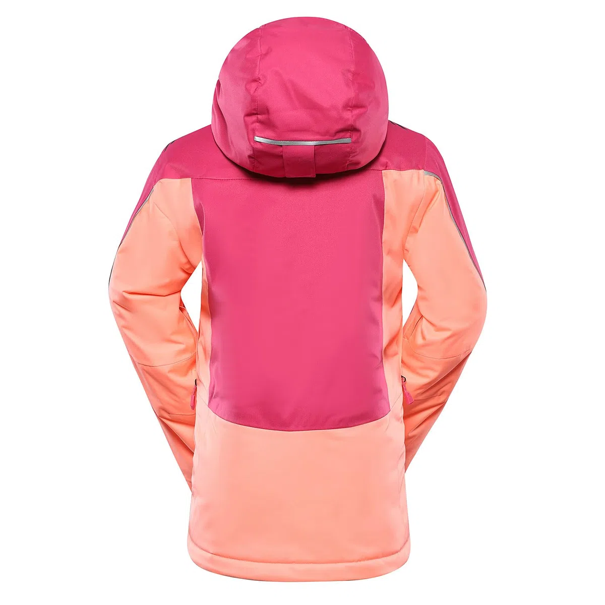 Alpine Pro Reamo - Giacca da sci da ragazza con cappuccio, giacca da snowboard, giacca elasticizzata, giacca invernale, giacca da trekking, giacca per le montagne, giacca impermeabile e traspirante,
