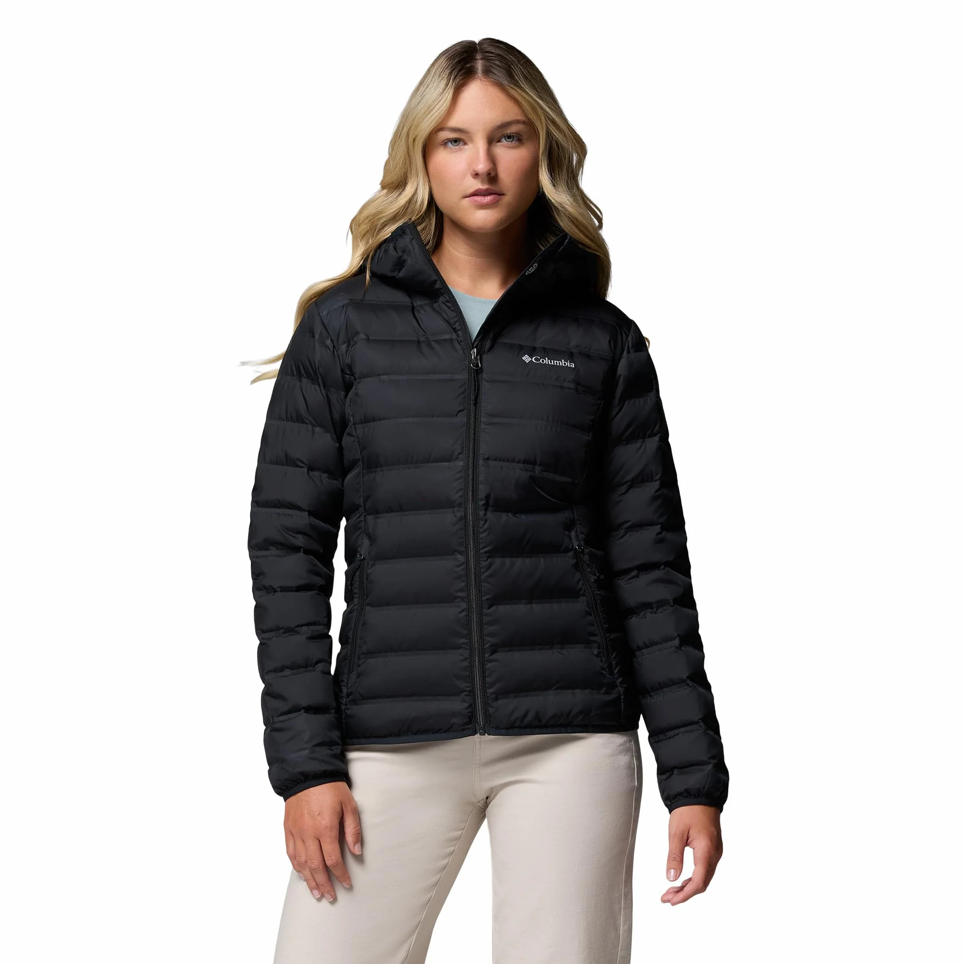 Columbia Women's Lake 22 Down Hooded Jacket, Hooded Puffer Down Jacket