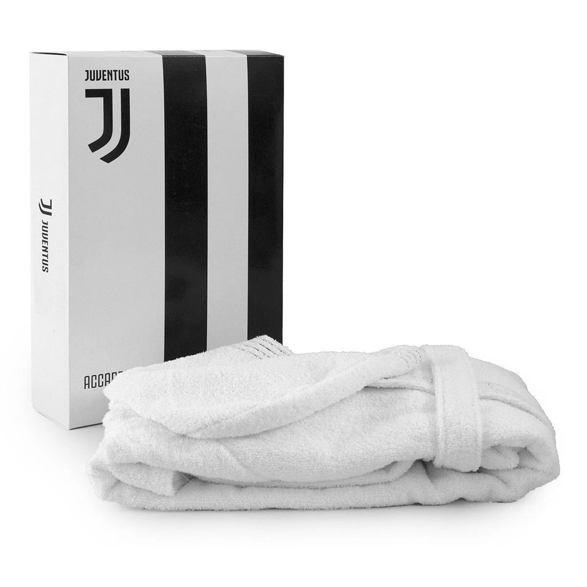 Juventus Accappatoio Juve Ufficiale per Adulto in Spugna R360 XXL