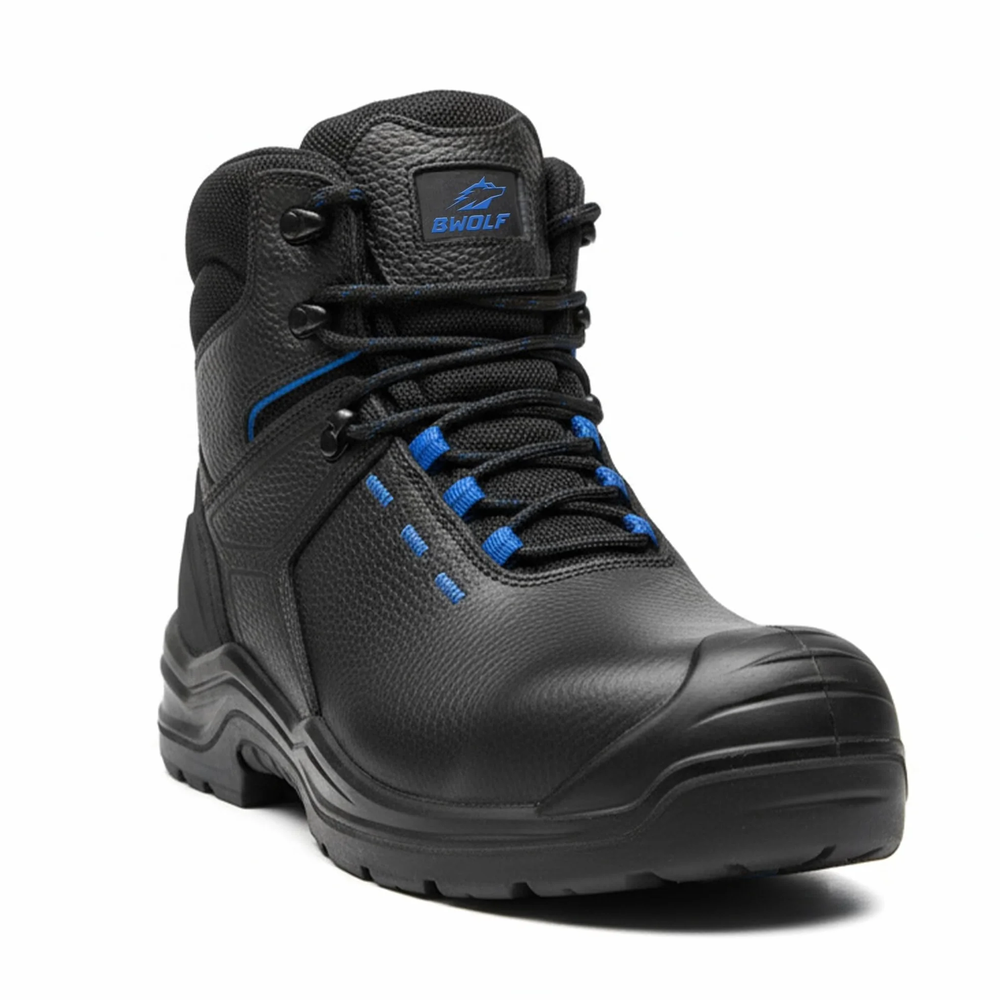 BWOLF PANZER HI S7S Scarpe antinfortunistiche impermeabili S7S | Puntale composito, protezione anti-perforazione in Kevlar, suola in poliuretano antiscivolo