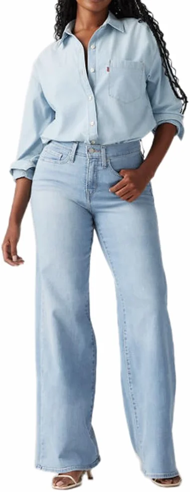 Levi's 318 Shaping Wide Leg Jeans Donna