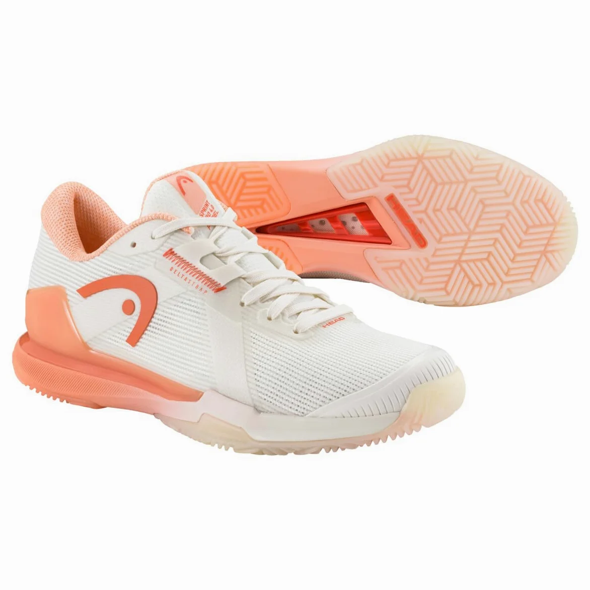 HEAD Sprint PRO 4.0 Padel 274655 Donna Bianco/Corallo