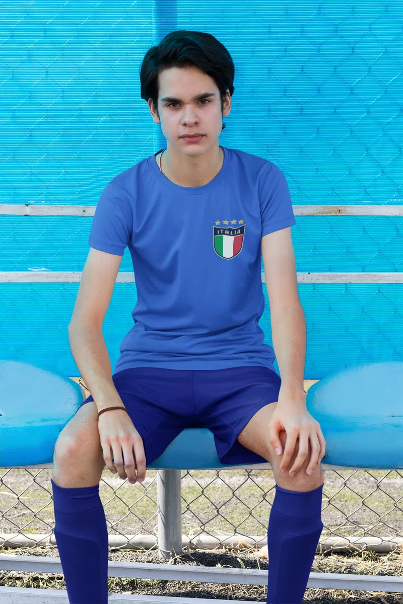 Kids Italia Maglia Calcio Italia