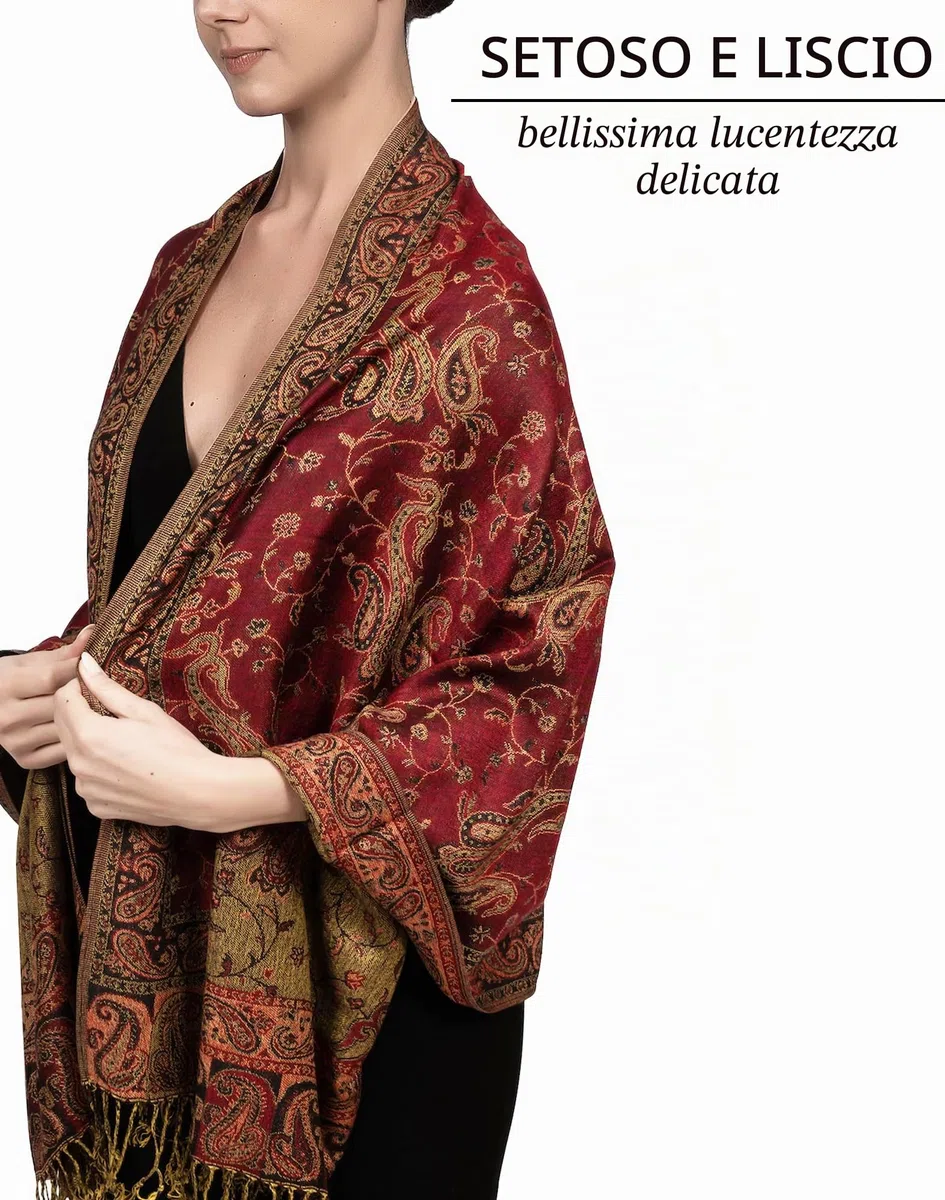 Achillea Rs-003 Scialle Donna