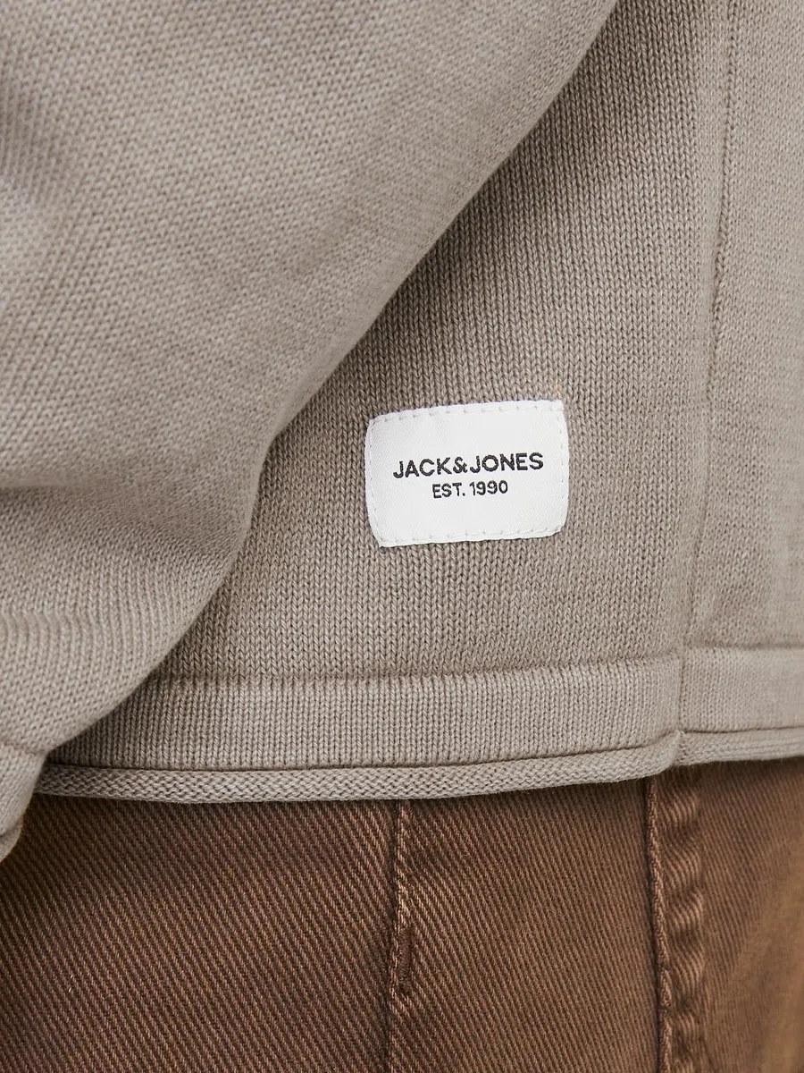 JACK & JONES Jjeleo Knit Crew Neck Noos Maglione Uomo (Pacco da 1)