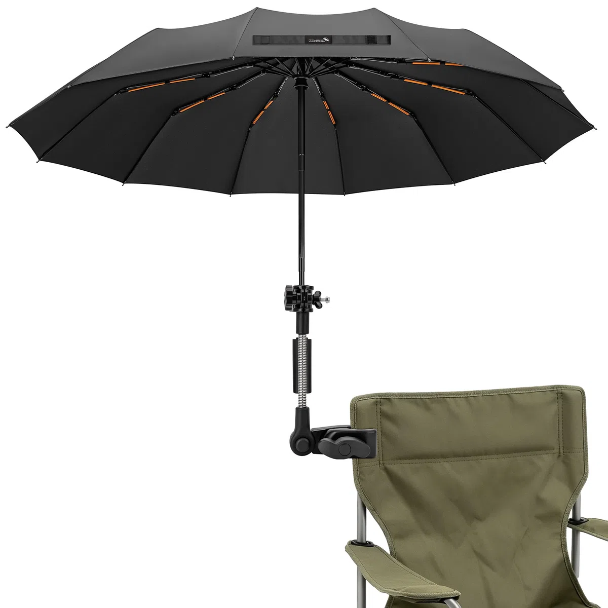 ZOMAKE Ombrellone per Sedia con Morsetto Clip, Parasole per Sdraio Mare, Ombrello per Sedia da Spiaggia