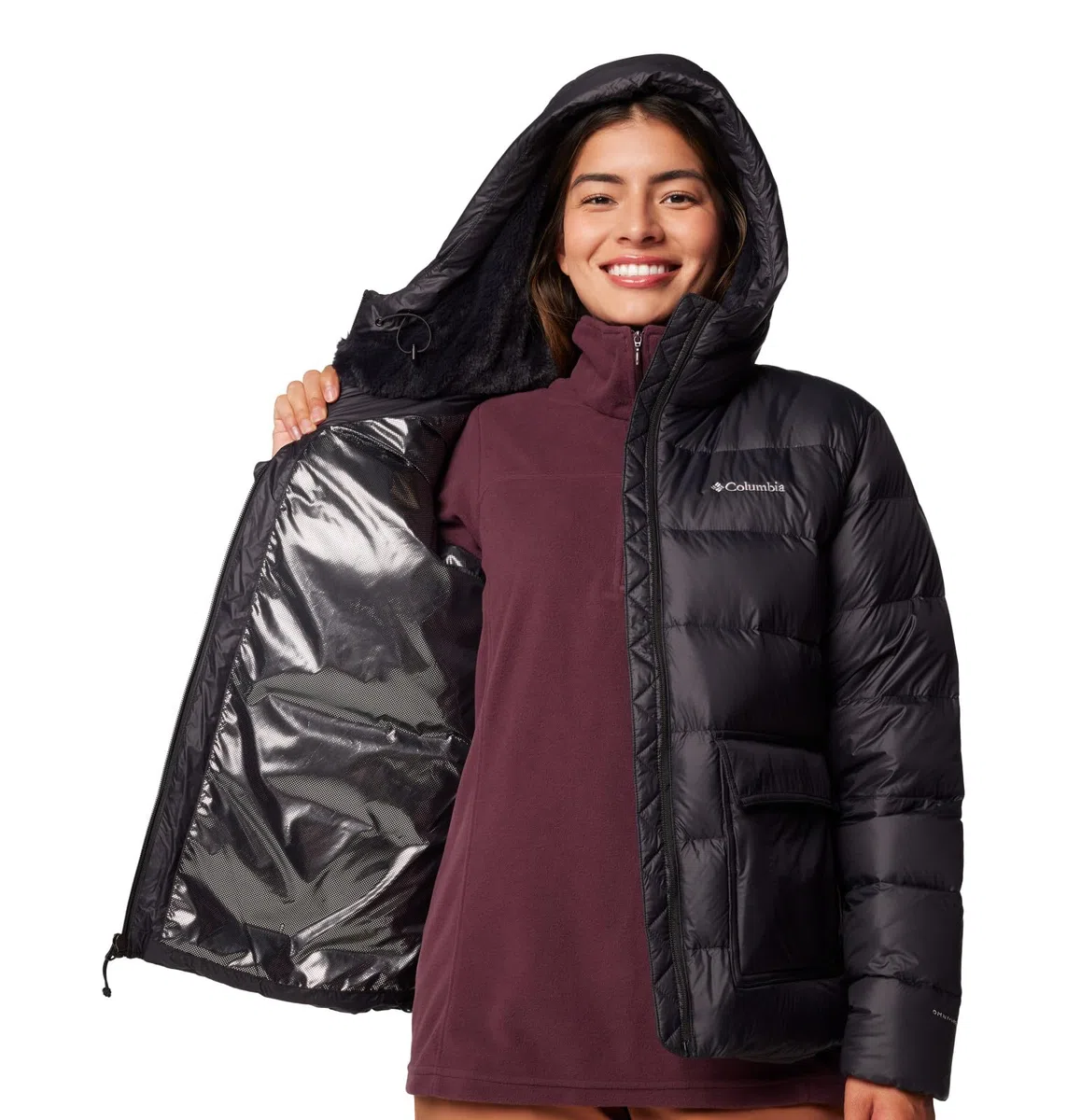 Columbia Harmony Falls Hooded Down Jacket Piumino Donna (Pacco da 1)