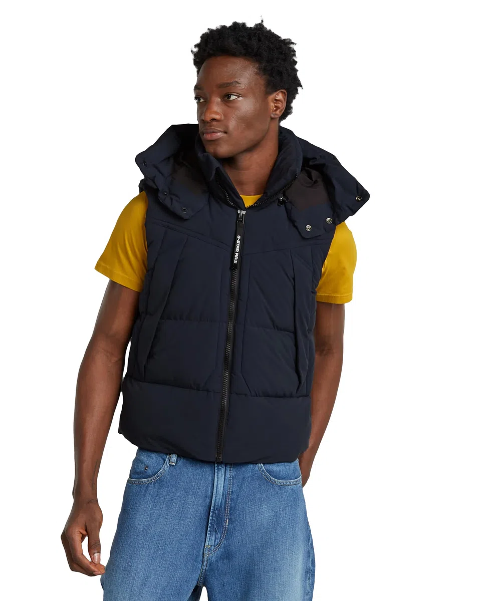 G-STAR G- Whistler Padded Hooded Vest 2.0 Gilet Uomo